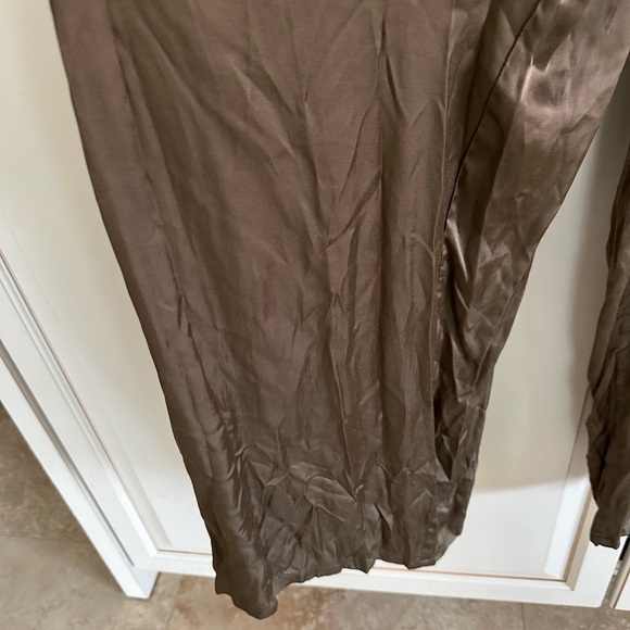 DOLAN Anthropologie Silky Cowl-Neck Jumpsuit - Picture 6 of 8